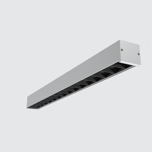 Surface LDA LED Aluminium Profile Light 10W with Reflector Lens 45 Degree Beam Angle, 2835 SMD LED, 36V DC Linear Lighting