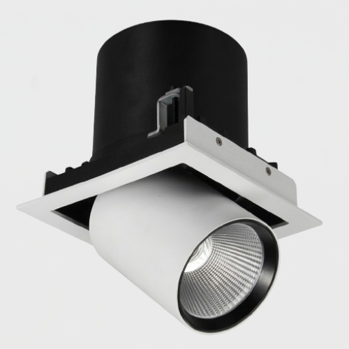 25W recessed LED spotlight with aluminium housing, Bridgelux LED and Osram driver
