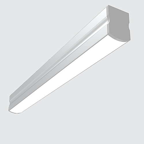 Surface LED Aluminium Profile Light 15W 17mm x 14mm with Polycarbonate Diffuser, 2835 SMD LED Strip, 24V DC Linear Lighting