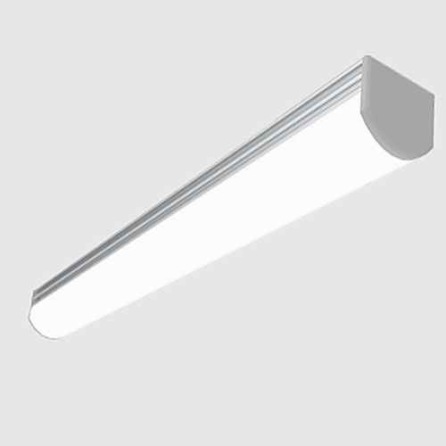 Surface LED Aluminium Profile Light 15W per meter with Polycarbonate Diffuser, 2835 SMD LED Strip, 24V DC Linear Lighting