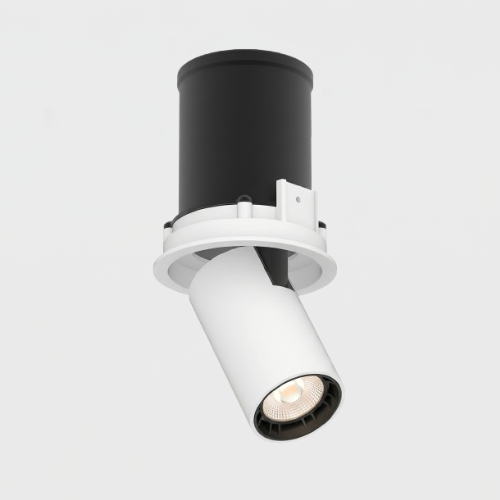 Recessed led spotlight 7w 15w aluminium die casting bridgelux osram driver dual color light