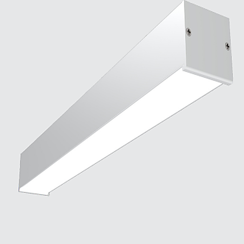 Surface LED Aluminium Profile Light 24W 35x35x30mm with PMMA Diffuser, 2835 SMD LED Strip, 36V DC Linear Lighting