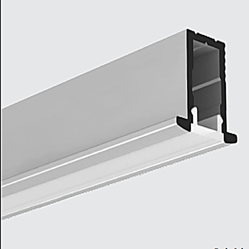 Recessed LED Aluminium Profile Light with Polycarbonate Diffuser, 2835 SMD LED Strip, 24V DC Linear Lighting 10W 15W per meter